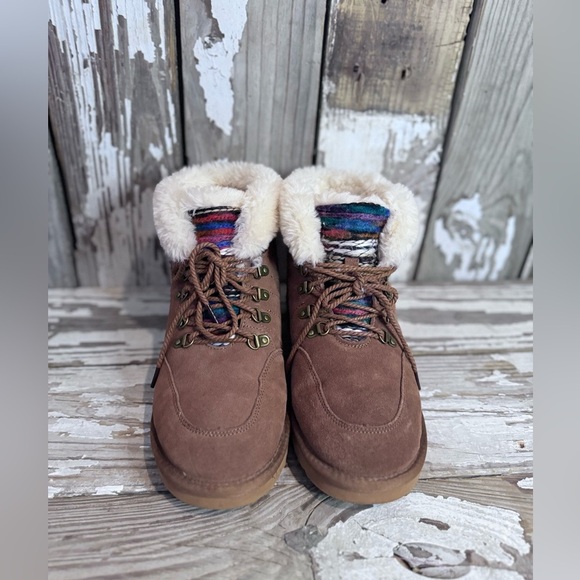 LAMO Lace Up Boots Size 9 - Picture 4 of 11